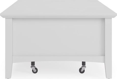 Grace Snowfall Rectangle Coffee Table by Modus Furniture at Eve Furniture