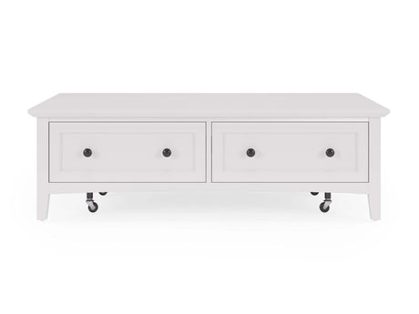 Grace Snowfall Rectangle Coffee Table by Modus Furniture at Eve Furniture
