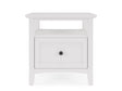 Grace Snowfall Square End Table by Modus Furniture at Eve Furniture