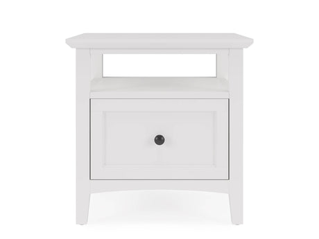 Grace Snowfall Square End Table by Modus Furniture at Eve Furniture