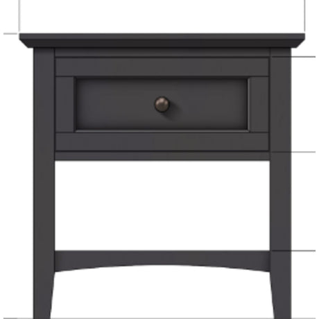 Grace Square End Table - Rvn by Modus Furniture at Eve Furniture