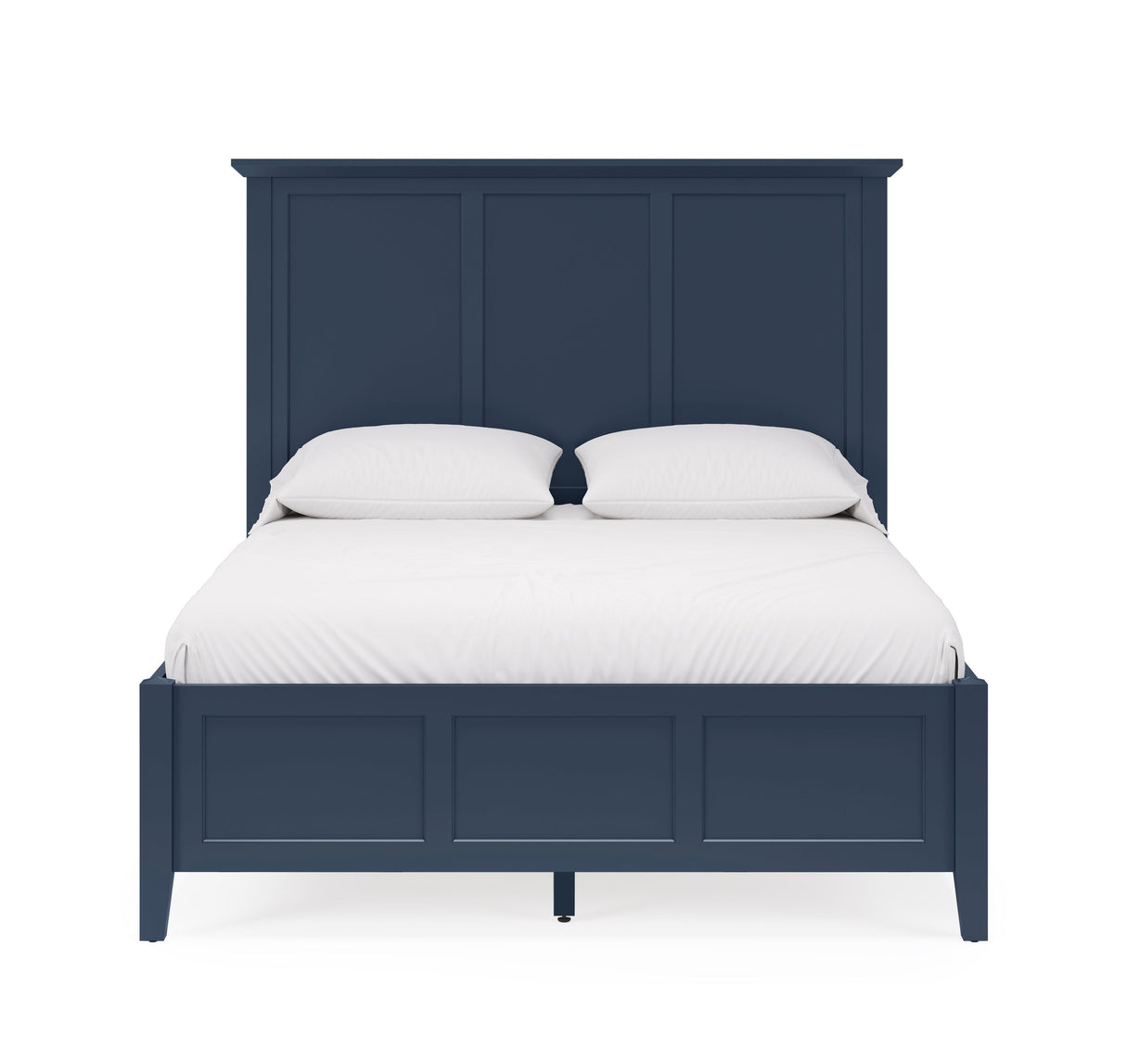 Grace Three Eastern King Panel Bed in Blueberry by Modus Furniture at Eve Furniture