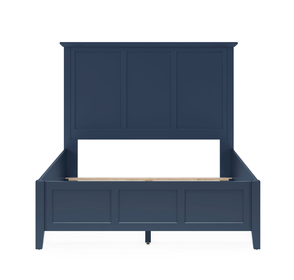 Grace Three Eastern King Panel Bed in Blueberry by Modus Furniture at Eve Furniture