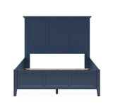 Grace Three Eastern King Panel Bed in Blueberry by Modus Furniture at Eve Furniture