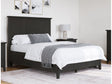 Grace Three Eastern King Panel Bed in Raven Black by Modus Furniture at Eve Furniture