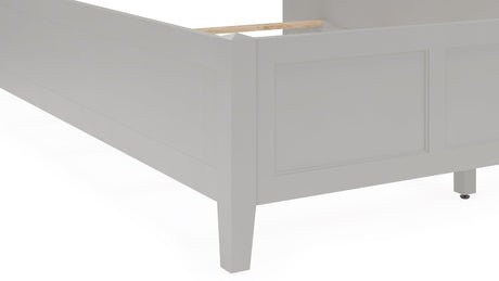 Grace Three Full Panel Bed in Elephant Grey by Modus Furniture at Eve Furniture