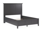 Grace Three Full Panel Bed in Raven Black by Modus Furniture at Eve Furniture