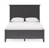 Grace Three Full Panel Bed in Raven Black by Modus Furniture at Eve Furniture