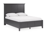 Grace Three Full Panel Bed in Raven Black by Modus Furniture at Eve Furniture