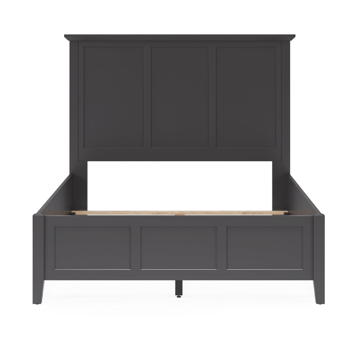 Grace Three Full Panel Bed in Raven Black by Modus Furniture at Eve Furniture