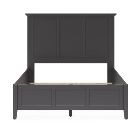 Grace Three Full Panel Bed in Raven Black by Modus Furniture at Eve Furniture
