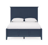 Grace Three Queen Panel Bed in Blueberry by Modus Furniture at Eve Furniture