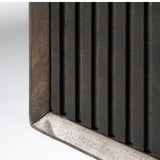 Grace Two-Tone Brown Solid Wood 6 Drawer Sideboard by Mercana at Eve Furniture