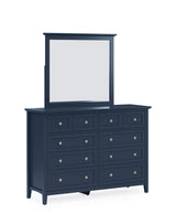 Grace Wall or Dresser Mirror in Blueberry by Modus Furniture at Eve Furniture