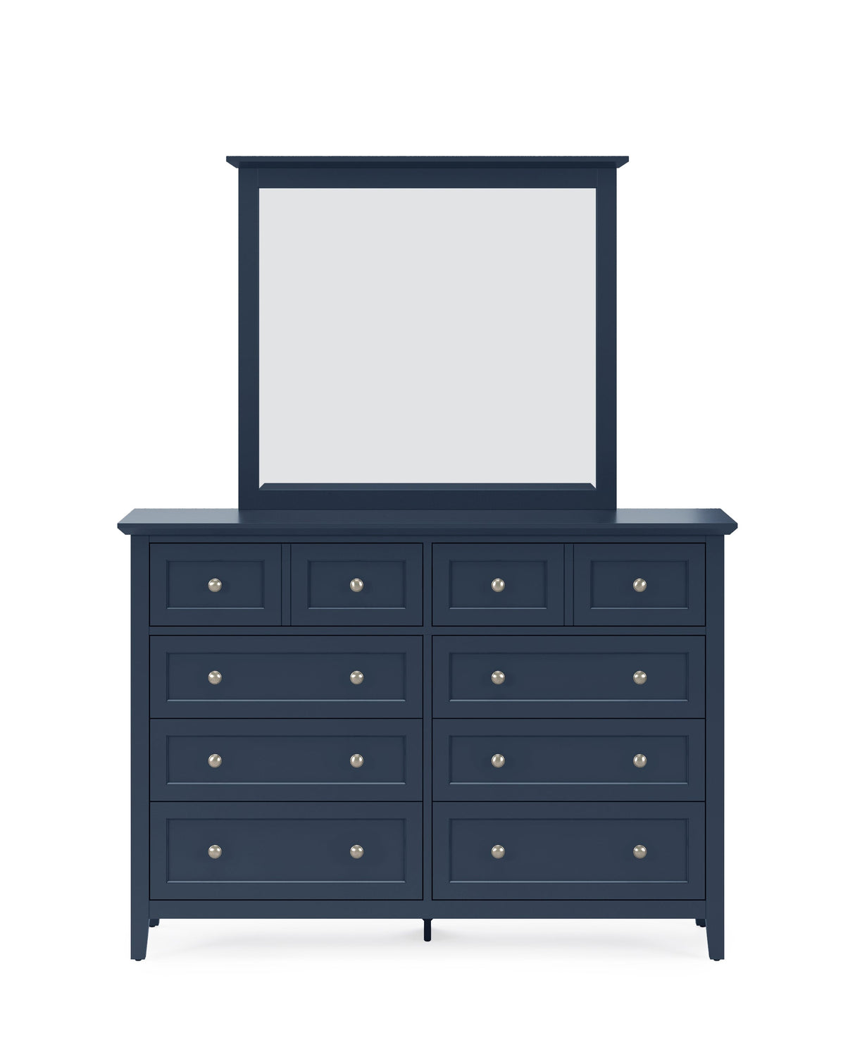 Grace Wall or Dresser Mirror in Blueberry by Modus Furniture at Eve Furniture