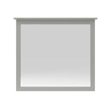 Grace Wall or Dresser Mirror in Elephant Grey by Modus Furniture at Eve Furniture