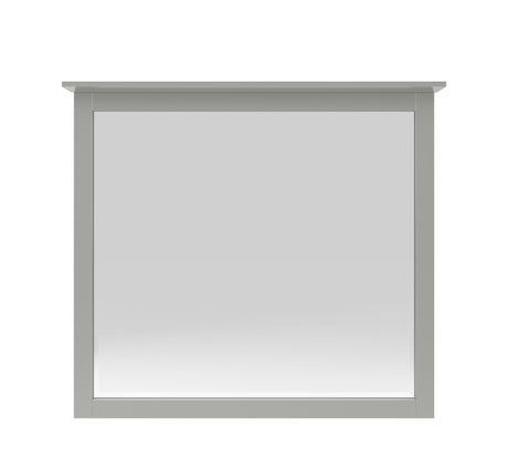 Grace Wall or Dresser Mirror in Elephant Grey by Modus Furniture at Eve Furniture