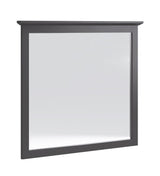 Grace Wall or Dresser Mirror in Raven Black by Modus Furniture at Eve Furniture