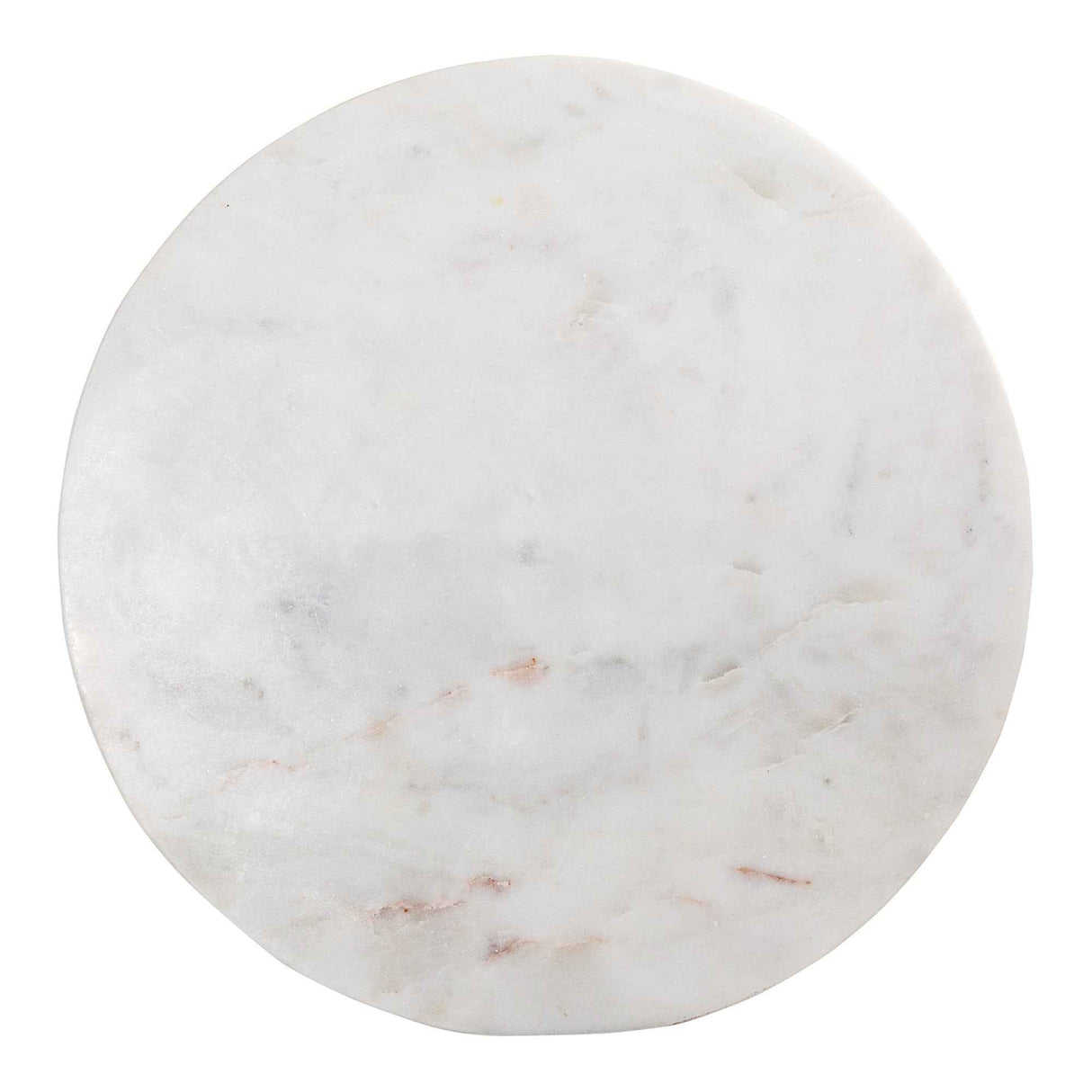 Grace White Marble Accent Table