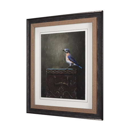 Graceful Poise II (Eastern Bluebird) by Mercana at Eve Furniture