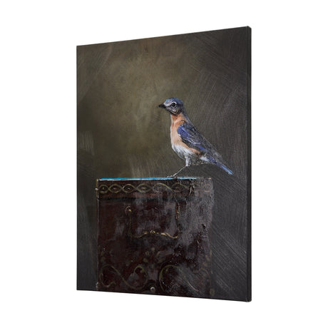 Graceful Poise II (Eastern Bluebird) by Mercana at Eve Furniture