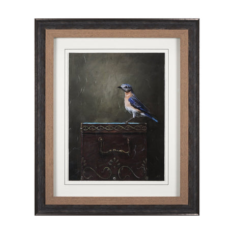 Graceful Poise II (Eastern Bluebird) by Mercana at Eve Furniture