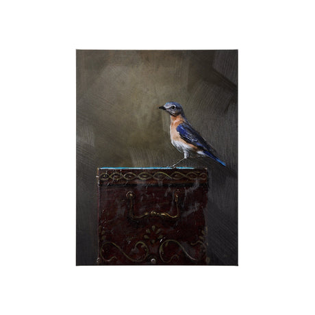 Graceful Poise II (Eastern Bluebird) by Mercana at Eve Furniture