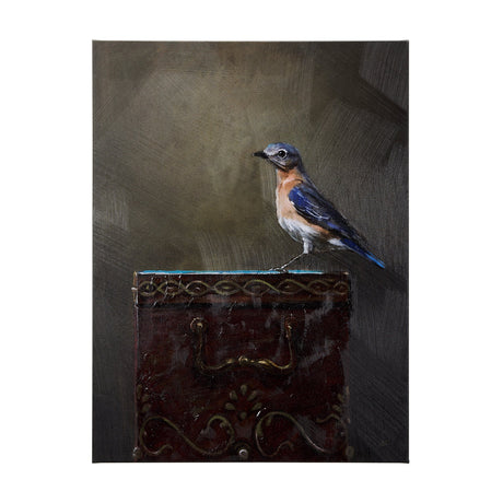 Graceful Poise II (Eastern Bluebird) by Mercana at Eve Furniture