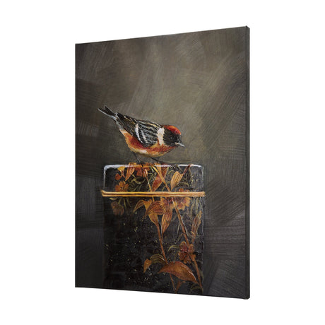 Graceful Poise III (Bay-Breasted Warbler) by Mercana at Eve Furniture