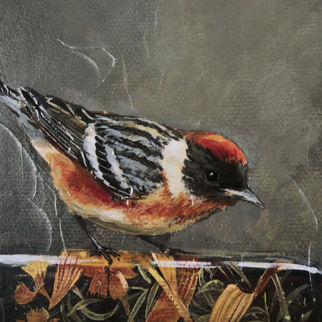 Graceful Poise III (Bay-Breasted Warbler) by Mercana at Eve Furniture