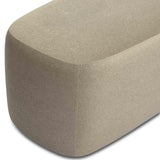 Graceland Faux Mohair Bench by TOV Furniture at Eve Furniture