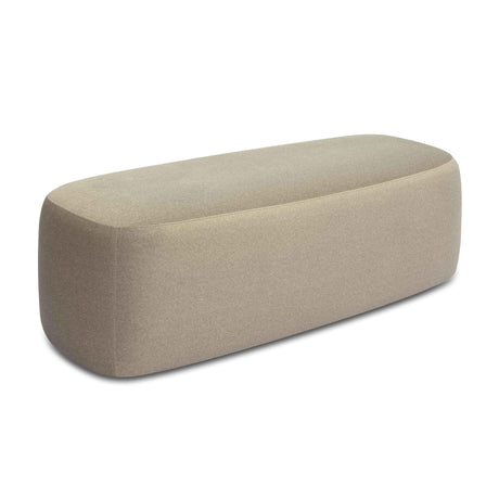 Graceland Faux Mohair Bench by TOV Furniture at Eve Furniture