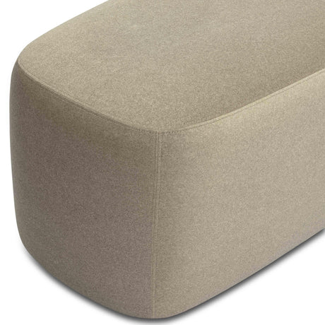 Graceland Faux Mohair Bench by TOV Furniture at Eve Furniture