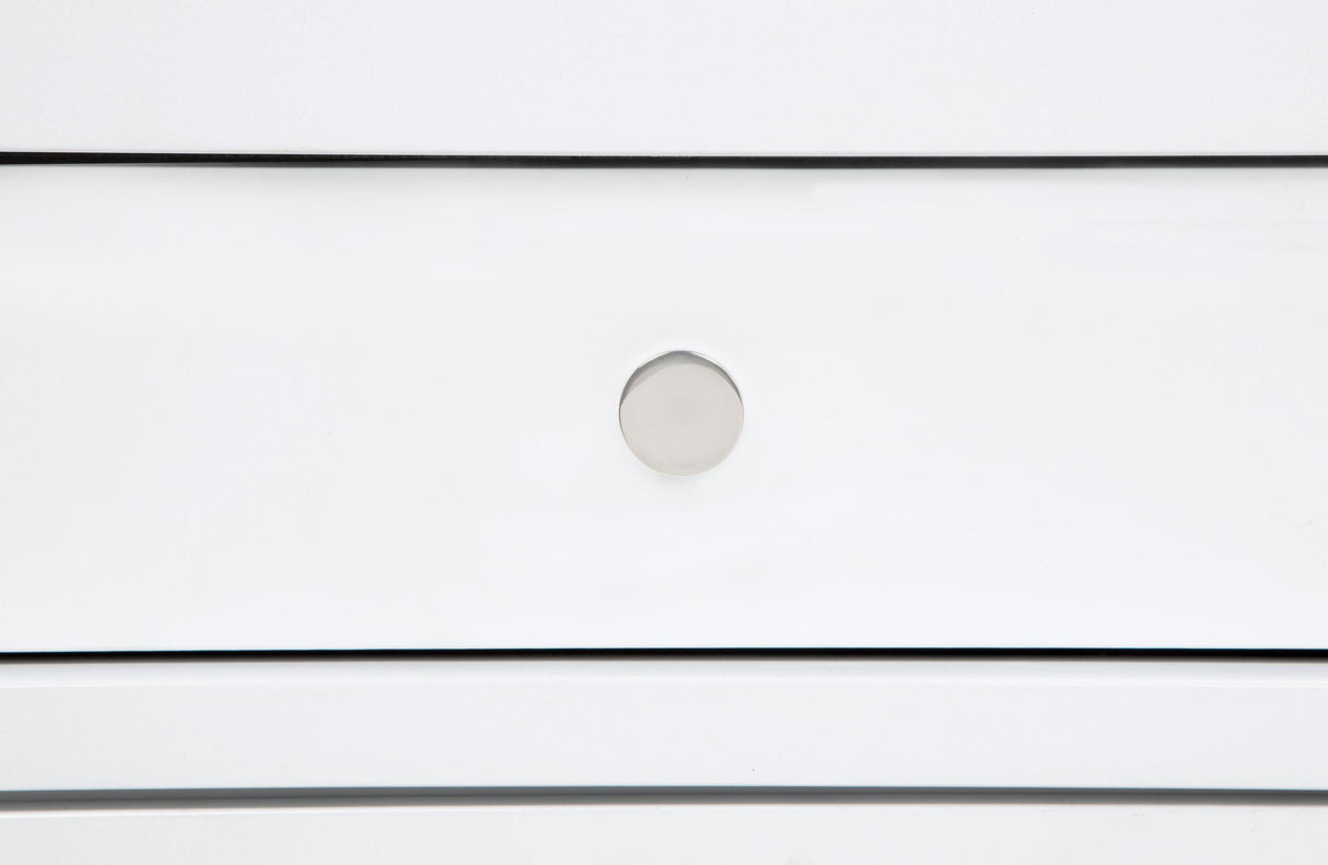 Gracemont White 3-Drawer Bedroom Nightstand Bedside Table by Coaster at Eve Furniture