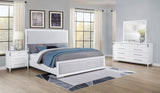 Gracemont White 4-Piece California King Bedroom Set by Coaster at Eve Furniture