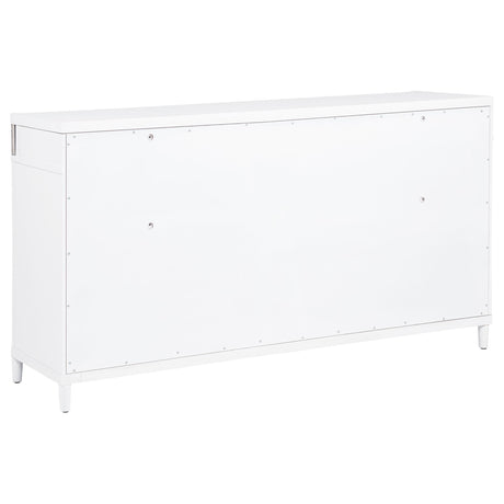 Gracemont White 4-Piece Eastern King Bedroom Set by Coaster at Eve Furniture