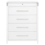 Gracemont White 5-Drawer Bedroom Chest of Drawers by Coaster at Eve Furniture