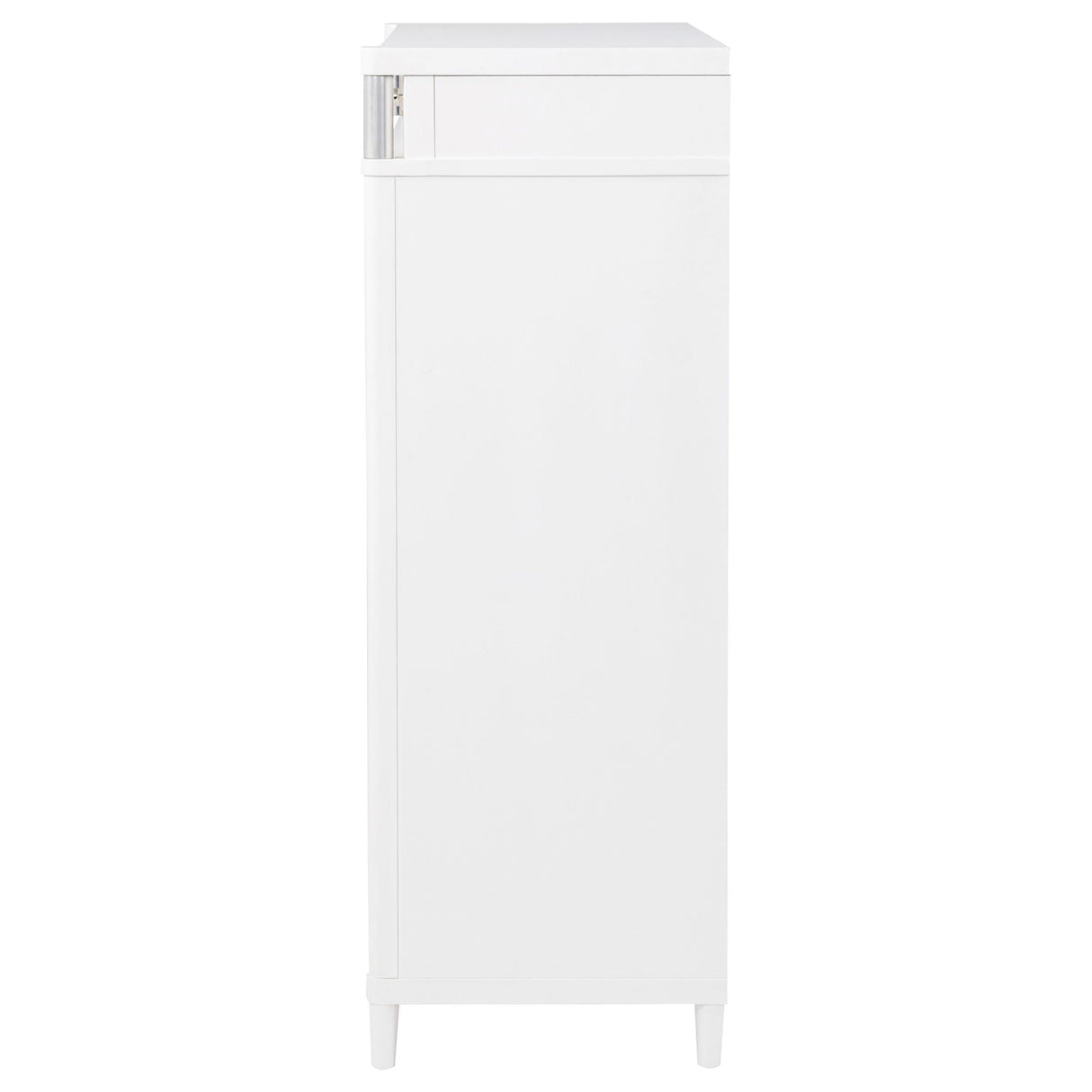 Gracemont White 5-Drawer Bedroom Chest of Drawers by Coaster at Eve Furniture