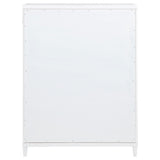 Gracemont White 5-Drawer Bedroom Chest of Drawers by Coaster at Eve Furniture