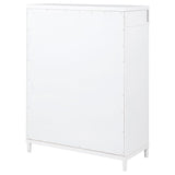 Gracemont White 5-Drawer Bedroom Chest of Drawers by Coaster at Eve Furniture