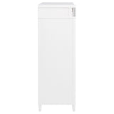 Gracemont White 5-Drawer Bedroom Chest of Drawers by Coaster at Eve Furniture