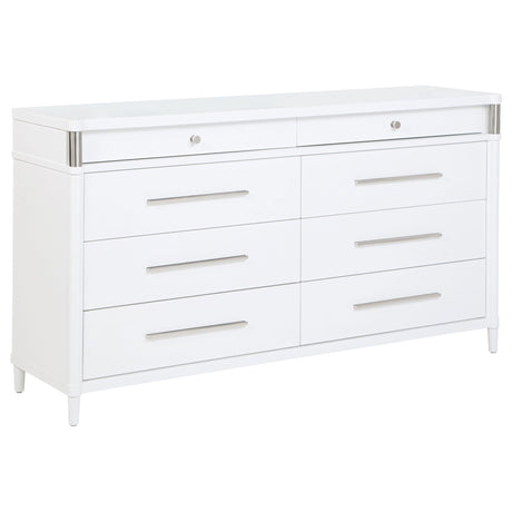 Gracemont White 5-Piece California King Bedroom Set by Coaster at Eve Furniture