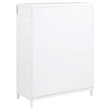 Gracemont White 5-Piece Eastern King Bedroom Set by Coaster at Eve Furniture