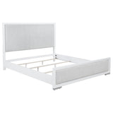 Gracemont White 5-Piece Eastern King Bedroom Set by Coaster at Eve Furniture