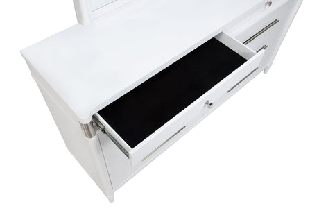 Gracemont White 8-Drawer Bedroom Dresser Cabinet by Coaster at Eve Furniture