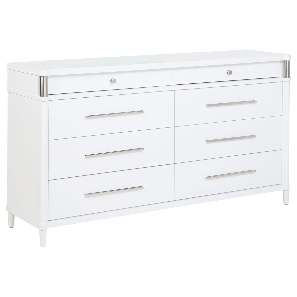 Gracemont White 8-Drawer Bedroom Dresser Cabinet by Coaster at Eve Furniture
