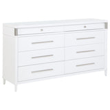 Gracemont White 8-Drawer Bedroom Dresser Cabinet by Coaster at Eve Furniture