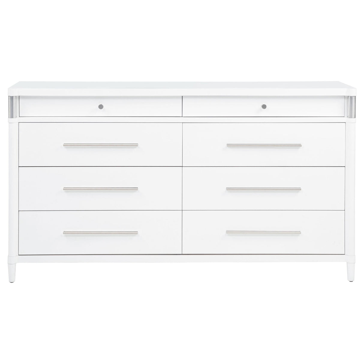 Gracemont White 8-Drawer Bedroom Dresser Cabinet by Coaster at Eve Furniture