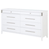 Gracemont White 8-Drawer Bedroom Dresser Cabinet by Coaster at Eve Furniture