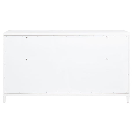 Gracemont White 8-Drawer Bedroom Dresser Cabinet by Coaster at Eve Furniture